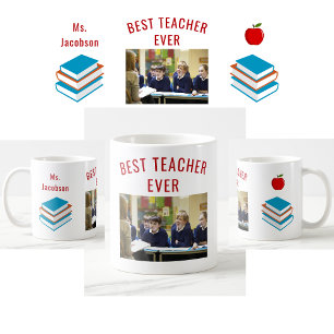 Foto für den besten Lehrer je Lehrer Kaffeetasse