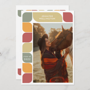 Foto für den Retro-Rahmen mit roter Geometrie 2022 Ankündigung