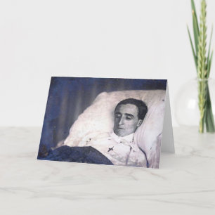 Foto für den viktorianischen Tod Karte