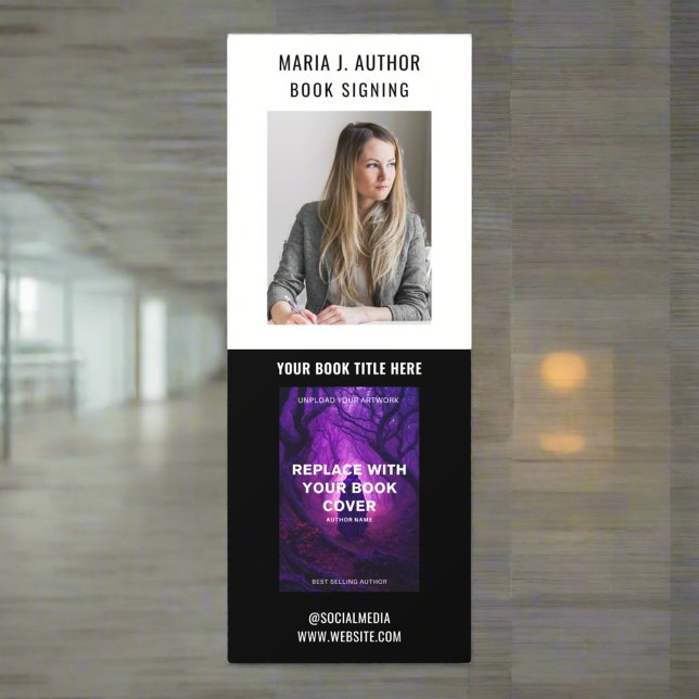 Foto für die Autoren eines Werbebuches Fensteraufkleber (Von Creator hochgeladen)