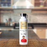 Foto für die Bezeichnung des Firmenlogos Trinkflasche<br><div class="desc">Ein klassischer weißer Hintergrund. Personalisieren und fügen Sie Ihr Firmenlogo,  Ihren Textnamen (oder löschen) und ein Profil-Foto hinzu.</div>