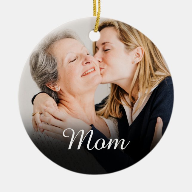 Foto für die Definition von Skript-Mamas Keramik Ornament (Vorne)