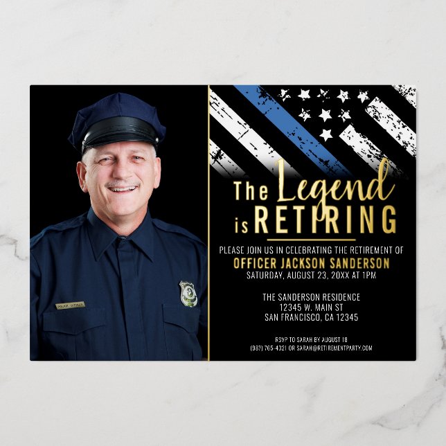 Foto für die Kennzeichnung der blauen Linie der Po Folieneinladung (Vorderseite)