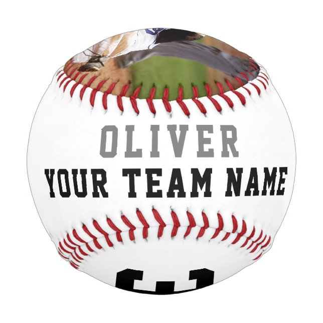 Foto für die Name des grauen Teams Baseball (Vorderseite)