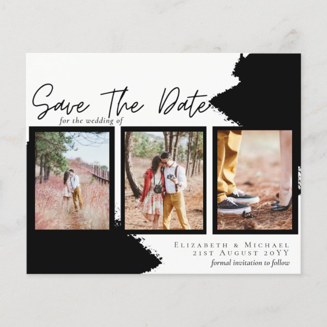 FOTO für die Verlobung Save the Date (Vorderseite)
