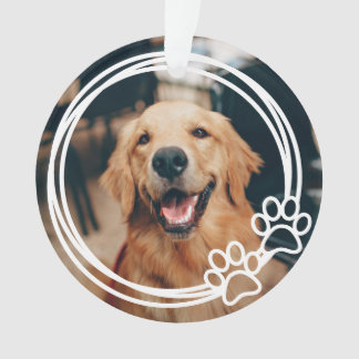 Foto für Druckfarben und Herz-Rahmen für den Haust Ornament