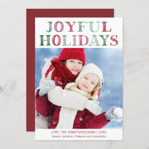 Foto für EINFACHE AUFENTHALTE Feiertagskarte