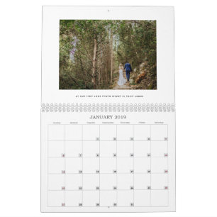 Foto für einfache Überschriften Kalender