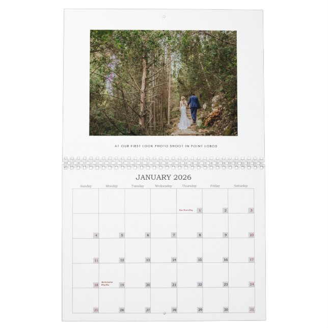 Foto für einfache Überschriften Kalender (Jan 2026)