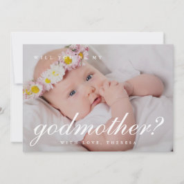 Foto für einfaches White Script Einladung