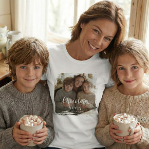 Foto für etablierte Schokoladenliebhaber T-Shirt