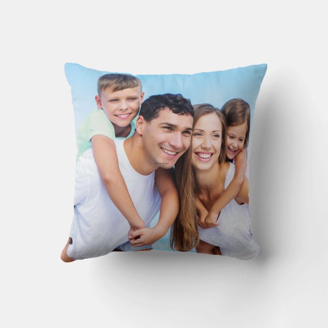 Foto für Familie und Freunde Kissen (Rückseite)