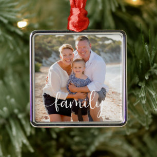 Foto für Familienkalligrafie Ornament Aus Metall