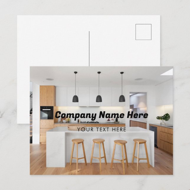 Foto für Firmenlogo Feiertagspostkarte (Vorne/Hinten)