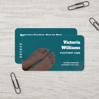 Foto für Foot Care Visitenkarte