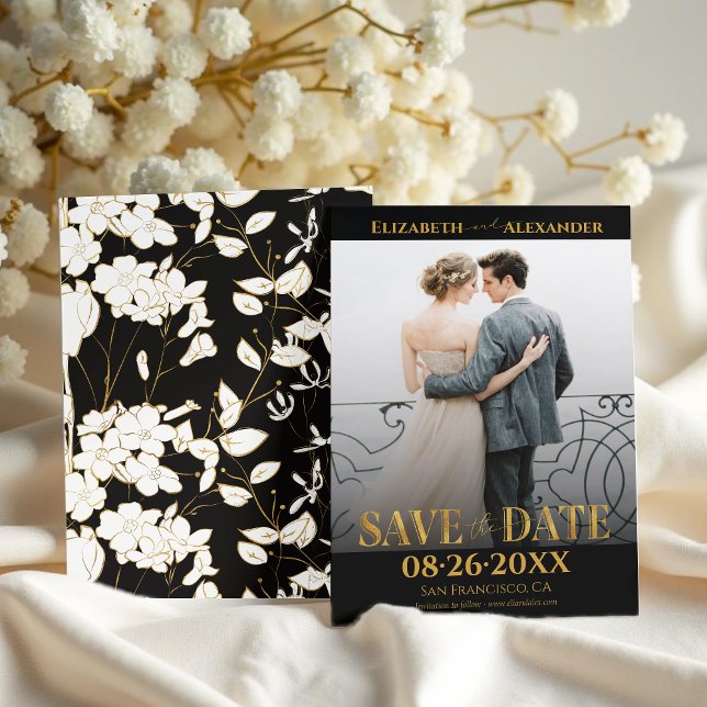 Foto für Goldfolie Save the Date Einladung (Von Creator hochgeladen)