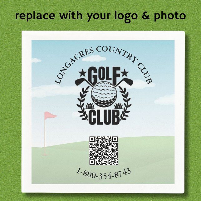 Foto für Golf Club League - QR-Code Serviette (Von Creator hochgeladen)
