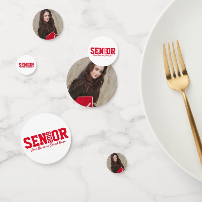 Foto für Großbuchstaben von Abschlüssen Konfetti (Gruppe)