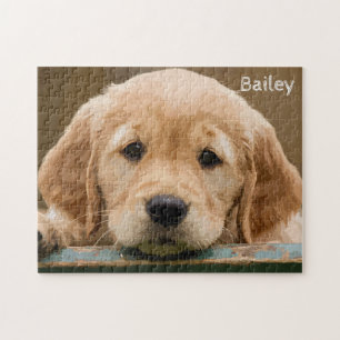 Foto für Haustiere - Golden Retriever - Hunde Foto Puzzle