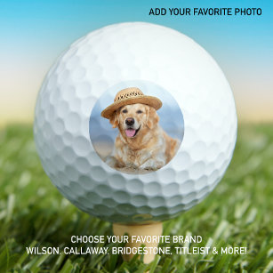 Foto für Haustiere modern Personalisiert Golfball