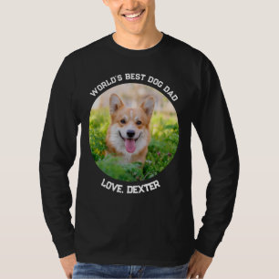 Foto für Haustiere Spaß Der beste Hund-Vater der W T-Shirt