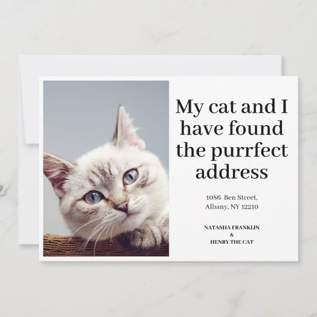 Foto für Heimtiere Neue Adresse Wir haben die Ankü (Vorderseite)