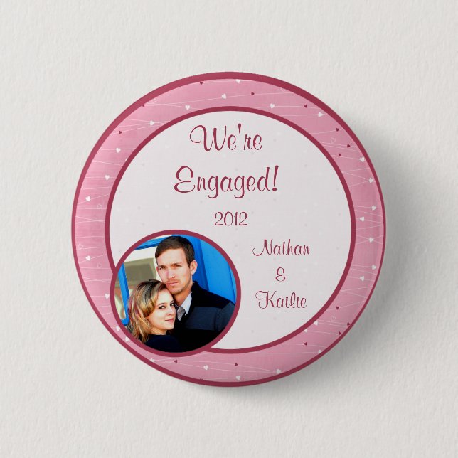 Foto für Herz und Liebe Button (Vorderseite)