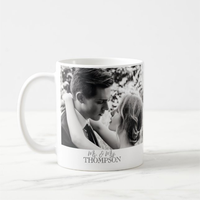 Foto für Hochzeiten Kaffeetasse (Links)