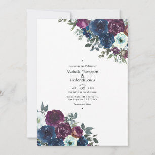 Foto für Hochzeiten von Flora und Fauna Einladung