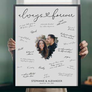 Foto für Hochzeitsskriptoren Poster
