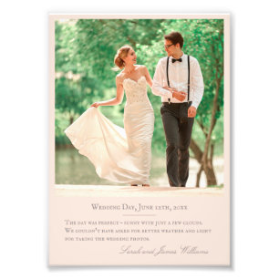 Foto für Hochzeitsszenario Monogram Blush-12x18