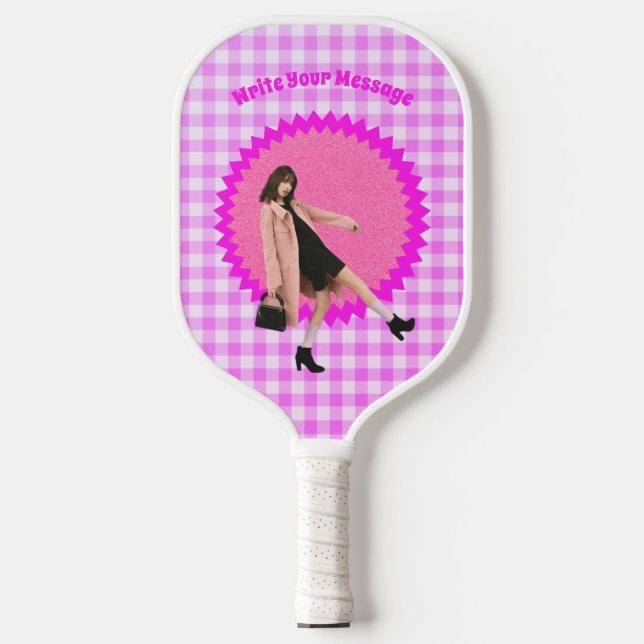 Foto für Ihre Freunde Pickleball Schläger (Vorderseite)