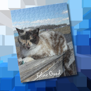 Foto für Katzen, Familiennacht, Geschenk für den S Puzzle