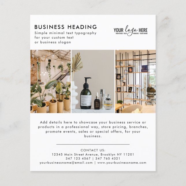 Foto für kundenspezifische Firmenlogos Business Ma (Vorderseite)