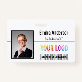 Foto für kundenspezifische Firmenlogos für Mitarbe Ausweis