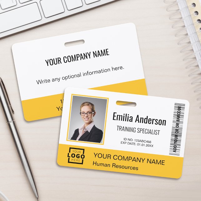 Foto für kundenspezifische Firmenlogos für Mitarbe Ausweis (Von Creator hochgeladen)