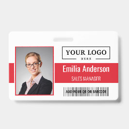 Foto für kundenspezifische Firmenlogos für Mitarbe Ausweis