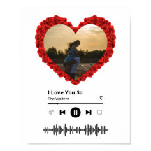 Foto für kundenspezifische Paare | Heart Shadow Bl