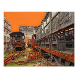 Foto für Lokomotiven und Zugwaggons