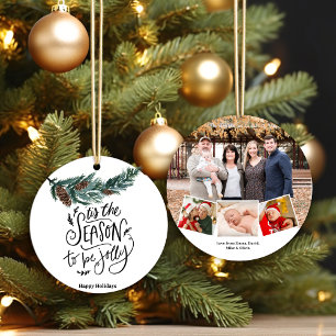 Foto für lustige Skriptfamilien - das ist die Jahr Ornament