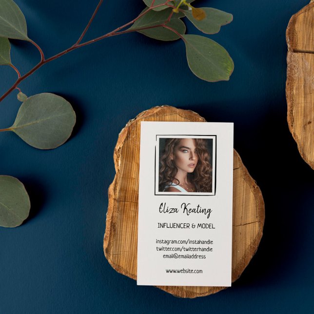 Foto für Minimalistische Linien Telefonnummerkarte (Von Creator hochgeladen)