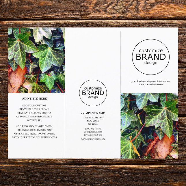 Foto für moderne Business-Logos (business brochure)