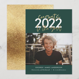 Foto für moderne, goldene Abschlüsse