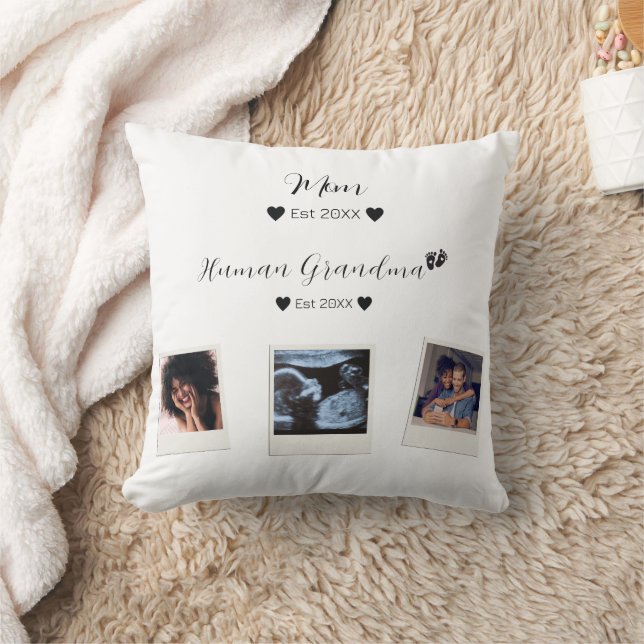 Foto für niedliche benutzerdefinierte Familie Kissen (Decke)