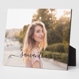 Foto für niedliche Bow-Signatur Fotoplatte