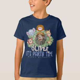 Foto für niedliche Dschungeltiere T-Shirt
