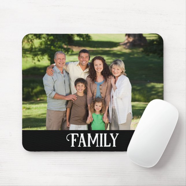 Foto für personalisierte benutzerdefinierte Famili Mousepad (Mit Mouse)