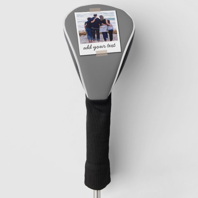 Foto für personalisierte Familie und benutzerdefin Golf Headcover (Vorderseite)