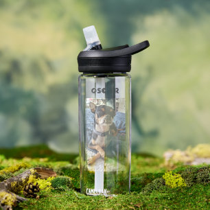 Foto für personalisierte Heimtiere und Name Trinkflasche