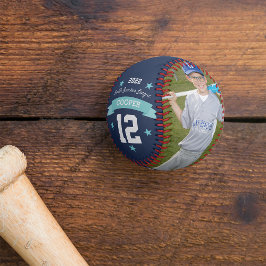 Foto für personalisierte Spieler und Anzahl Baseba Baseball